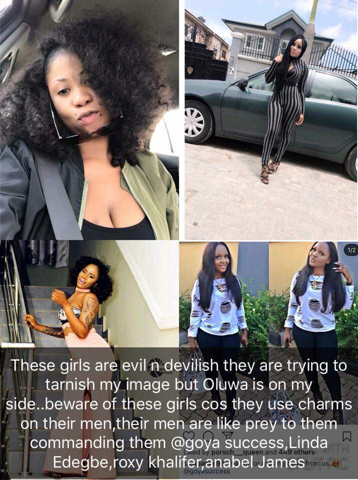 Nigerian Lady Exposes Her 4 Beautiful Friends Who Use Charm To Trap Big