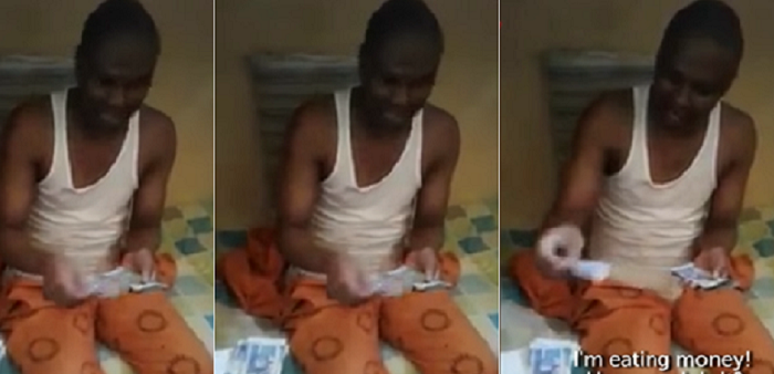 Inmate Flaunts Money