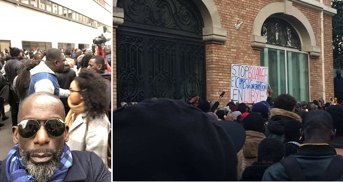 Didier Drogba Protest