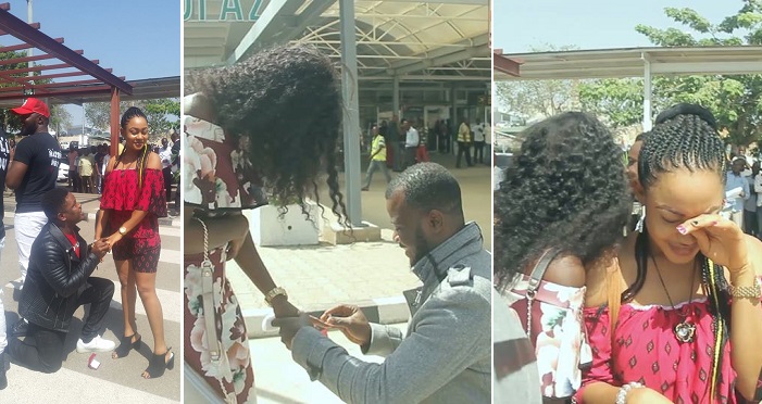 Comedians Propose Girlfriends