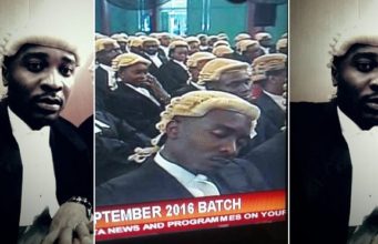 Nigerian Lawyer Sleeping