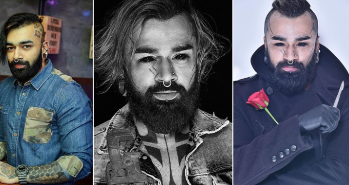 Tattoo Eyes Completely Black