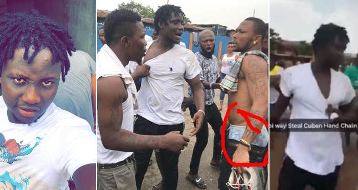 Popular Yahoo Boy Tomiwa caught stealing