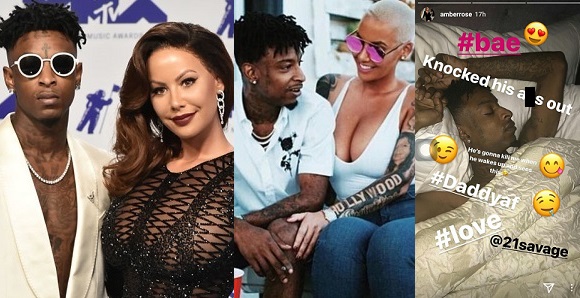 21 Savage & Amber Rose: Photos Of The Couple – Hollywood Life