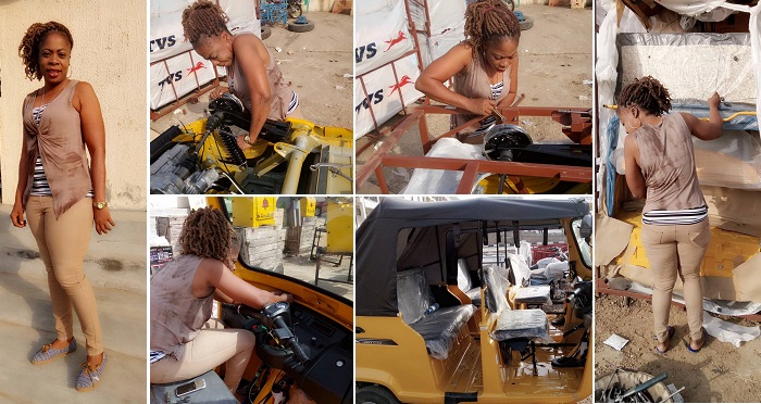 Lady Assembles Keke Napep