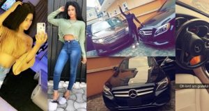 Nigerian Lady acquires 2 Luxury cars
