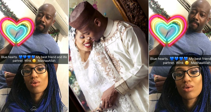 “My Best Friend And Life Partner” – Di’Ja Says As She Shares New Photos With Her Husband.