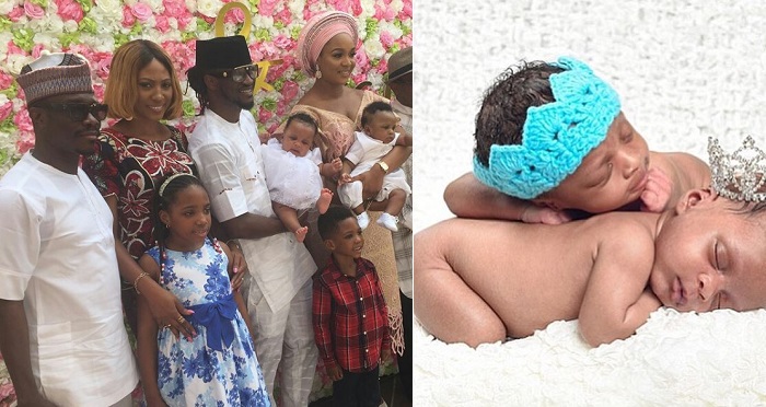 Paul Okoye And Wife, Anita Dedicate Their Twins. (Photos)