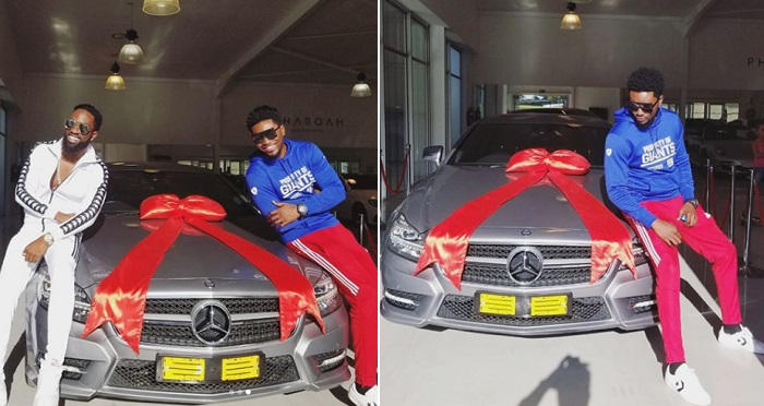 BBA Star, Tayo Faniran Acquires Brand New Mercedes Benz. (Photos)