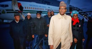 Buhari's Aides Arrival
