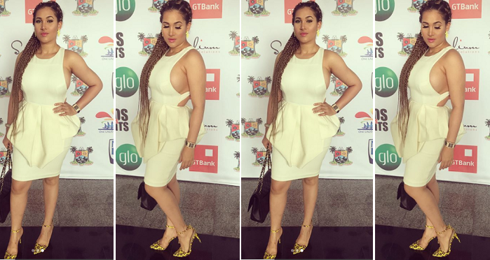 Caroline Danjuma Pictured Braless At An Event In Lagos (Photos)