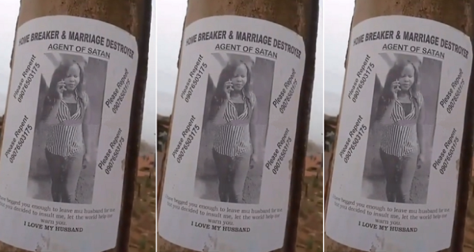 Nigerian Woman Shares Posters