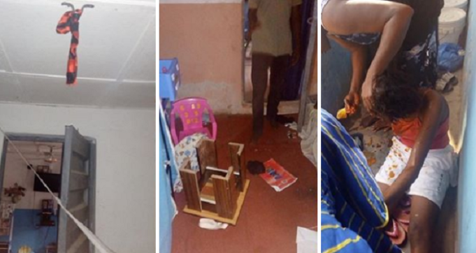 man rescues wife committing suicide