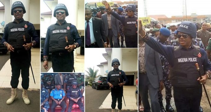 Anambra Governor Willie Obiano Rocks Police Uniform