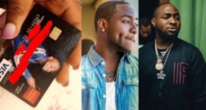 Nigerian Lady customizes Davido's photo