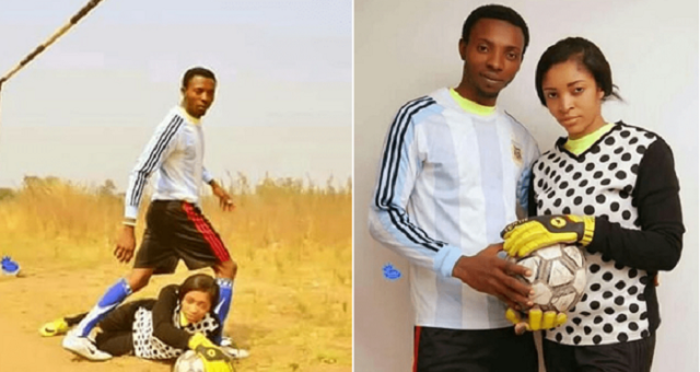Football Inspired Pre-Wedding Shoot