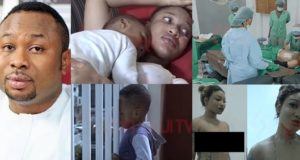 Churchill stops Tonto Dikeh