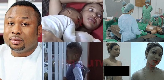 Churchill stops Tonto Dikeh