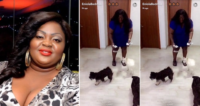 Actress Eniola Badmus Raises Alarm Over Her Stolen Dog, Offers N200k Reward