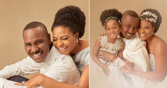 Ex-Beauty Queen, Ibidun Ighodalo And Her Hubby, Ituah Celebrate 11th Wedding Anniversary.