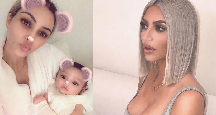 Kim Kardashian Shares First Photo Of Her Newborn Daughter, Chicago.