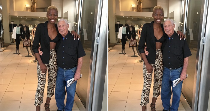 South African lady reveals why she married her old white husband, people react.