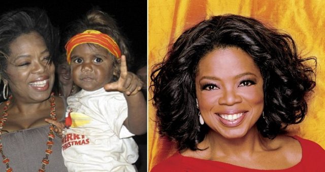 oprah with child