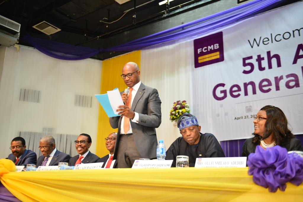 FCMB Assures of Enhanced Performance as Shareholders Approve Results at AGM