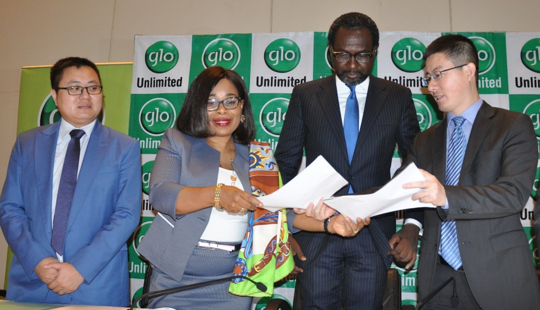 #Glo2: Globacom, Huawei sign MOU for submarine cable with capacity of 12 Terabytes per second