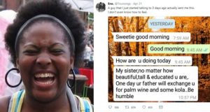 Nigerian lady shares