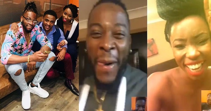 #BBNaija: First video of Teddy A and BamBam in their hotel room
