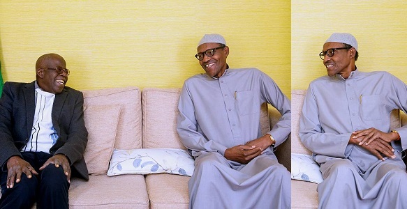 President Buhari receives Tinubu