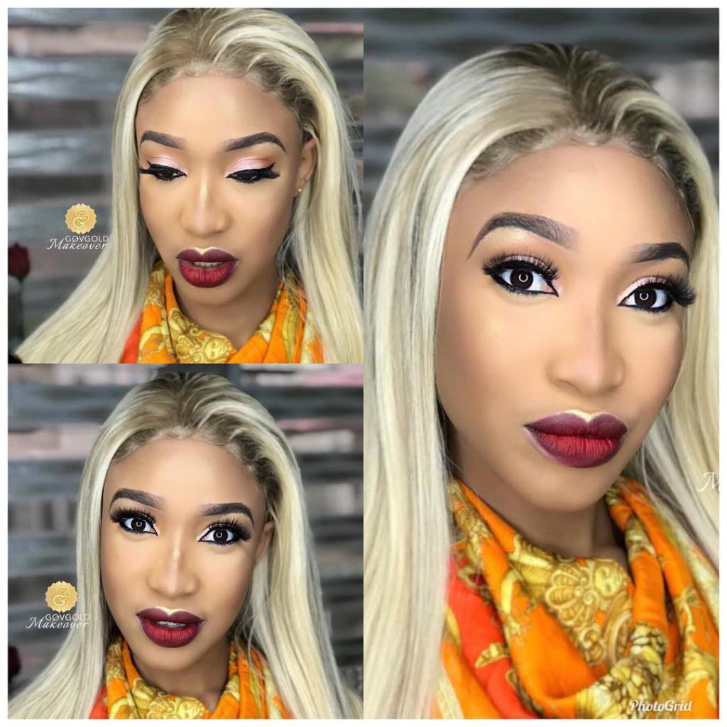 Tonto Dikeh shares the word of God with heavy make-up pictures
