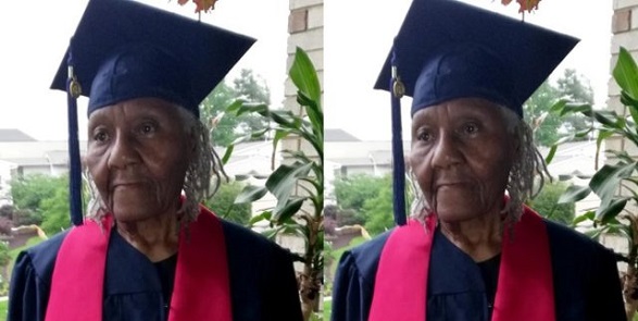 89-Year-Old woman graduates