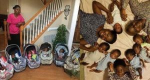 Nigerian couple gave birth