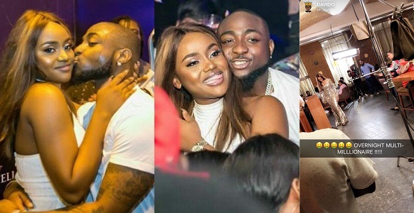 Davido celebrates lover