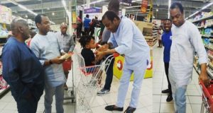 Donald Duke running errands