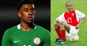 Footballer Alex Iwobi