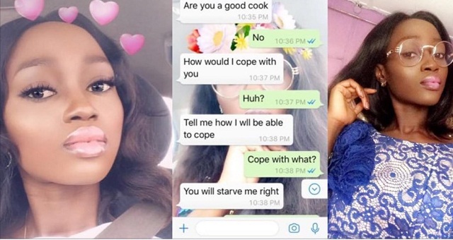 Nigerian Man tells Lady