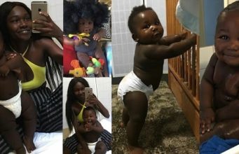 young african mother