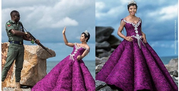 Nina makes political statement