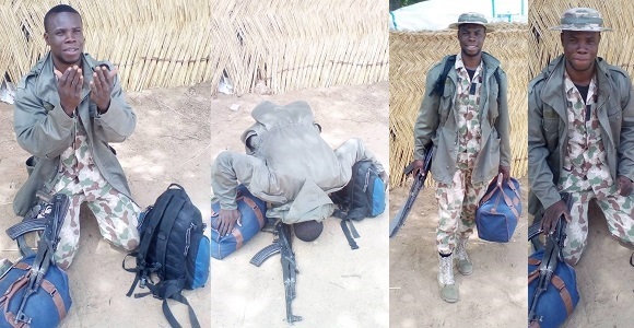 Nigerian soldier