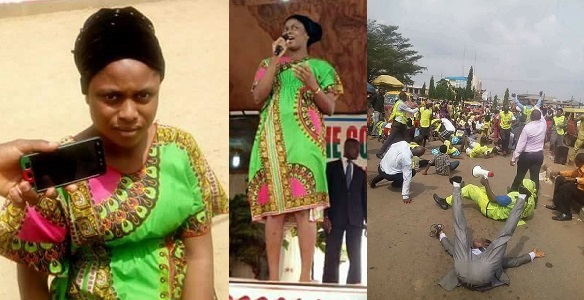 Lady shares testimony