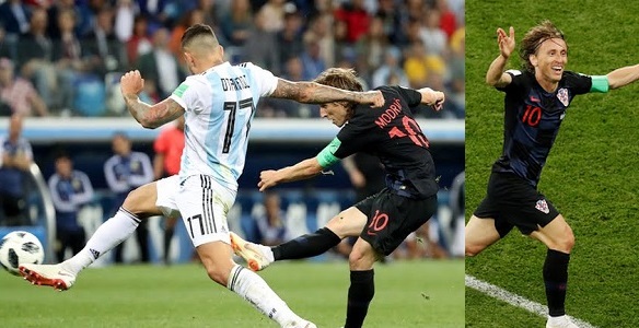 Croatia defeats Argentina