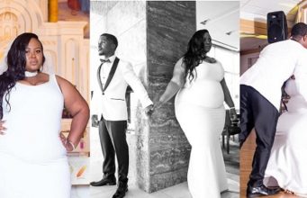 Plus-size bride