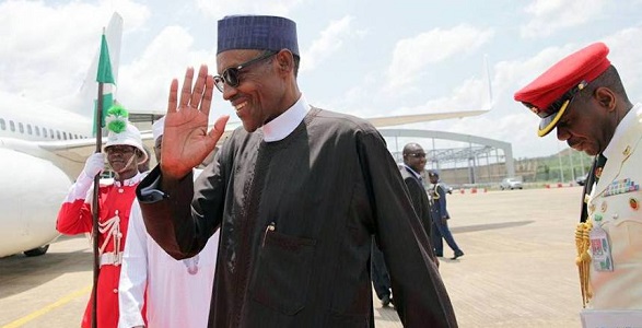 President Buhari officially