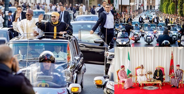 President Buhari arrives Morocco