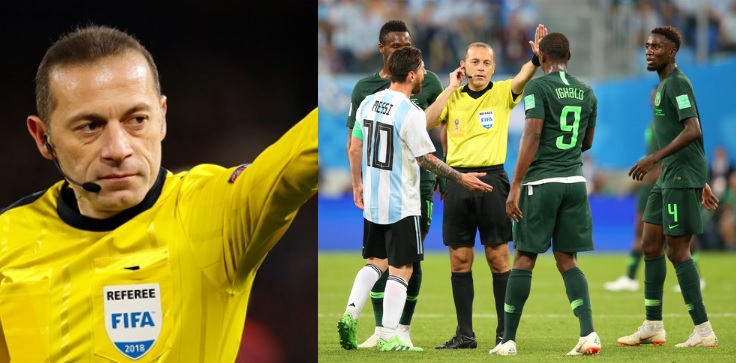 Nigerians Storm Instagram Page of Nigeria Vs Argentina Referee to Rain Curses on him