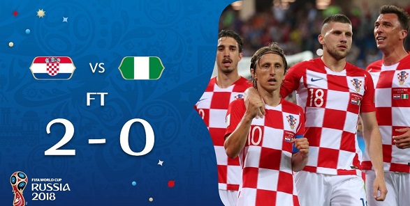 Nigeria lost 2-0