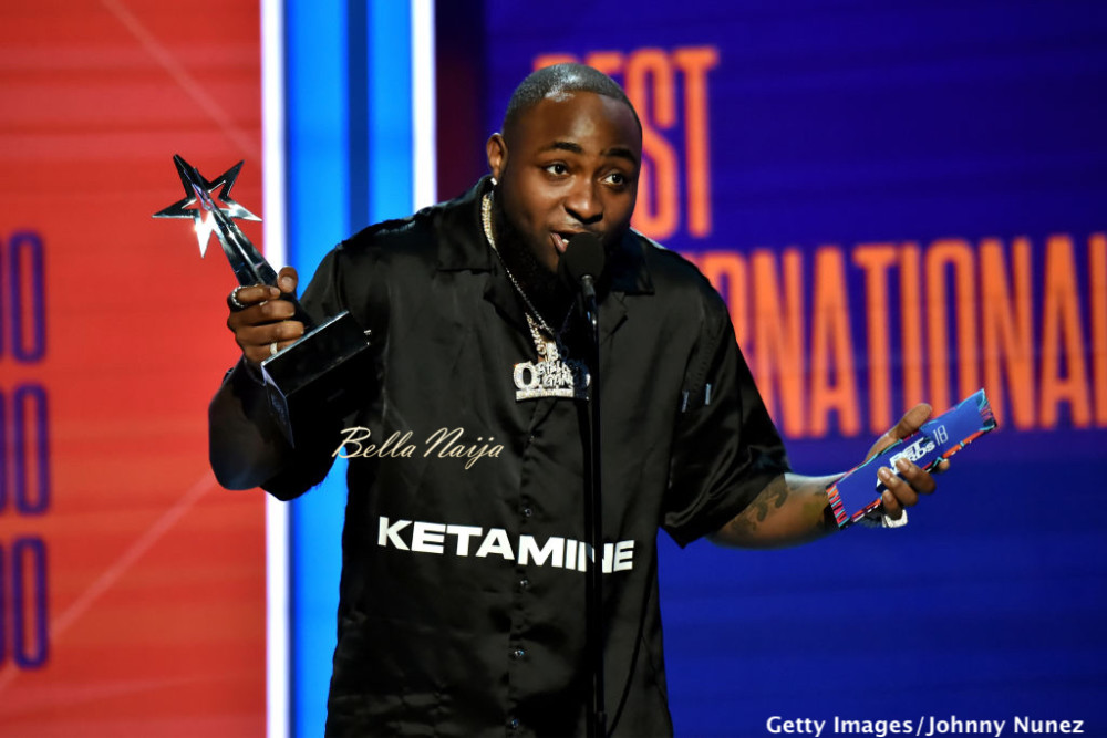 Davido wins Best International Act, Davido's girlfriend, davido girlfriend